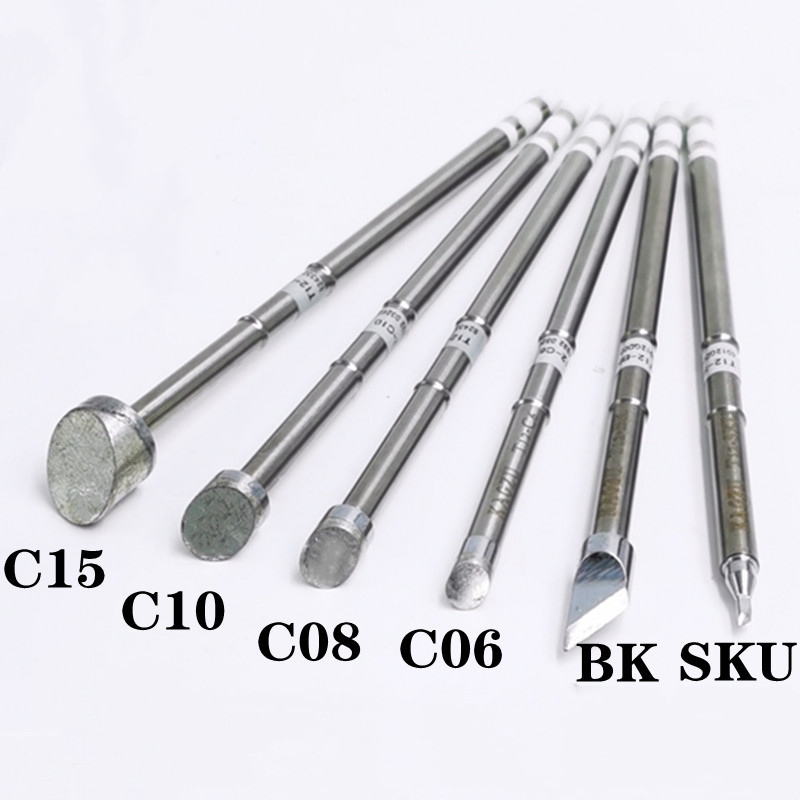 Soldering Station T12 Oled - KAGZU T12-BK/SKU/C6/C8/C10/C15 serie Lasijzer tips OLED