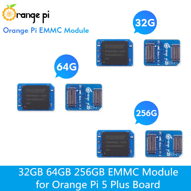 Orange Pi 5 Plus 16Gb - Oranje Pi 32Gb 64Gb 256Gb Emmc