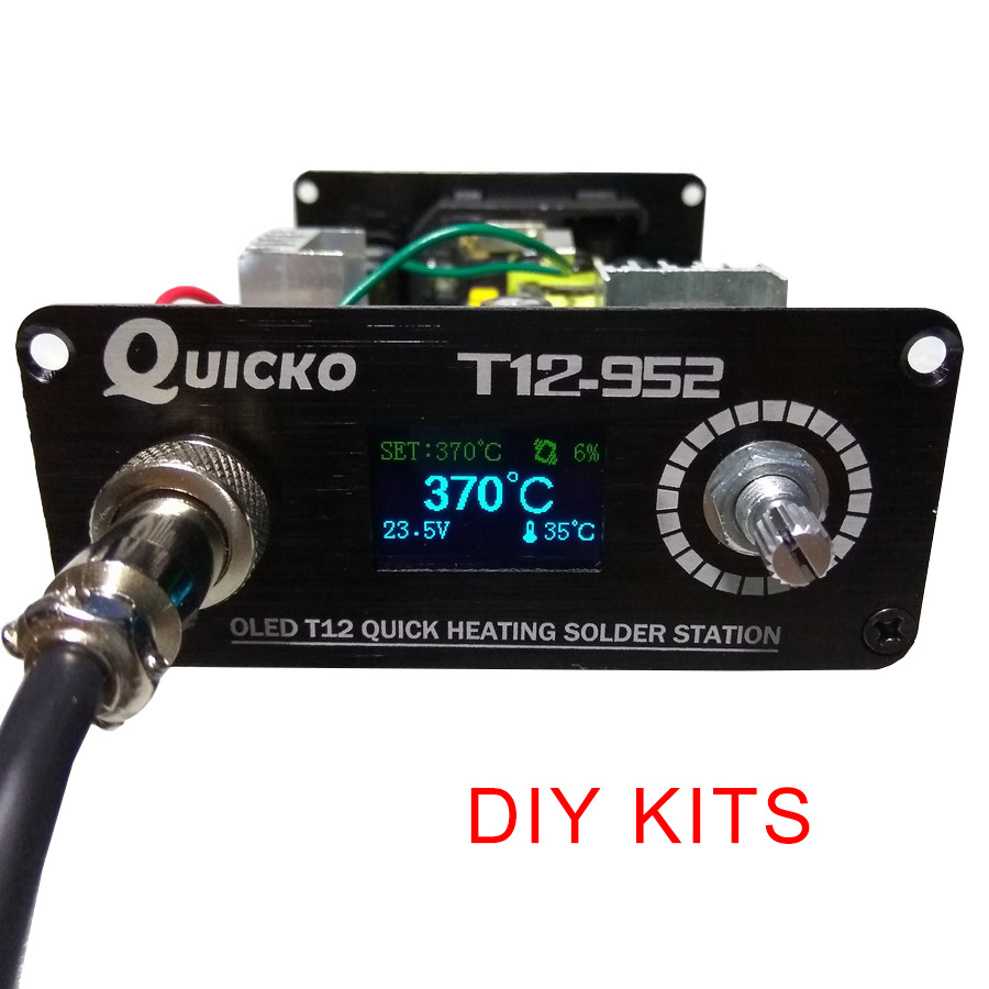 Soldering Station T12 Oled - T12 STC-OLED soldeerstation ijzer DIY onderdelen