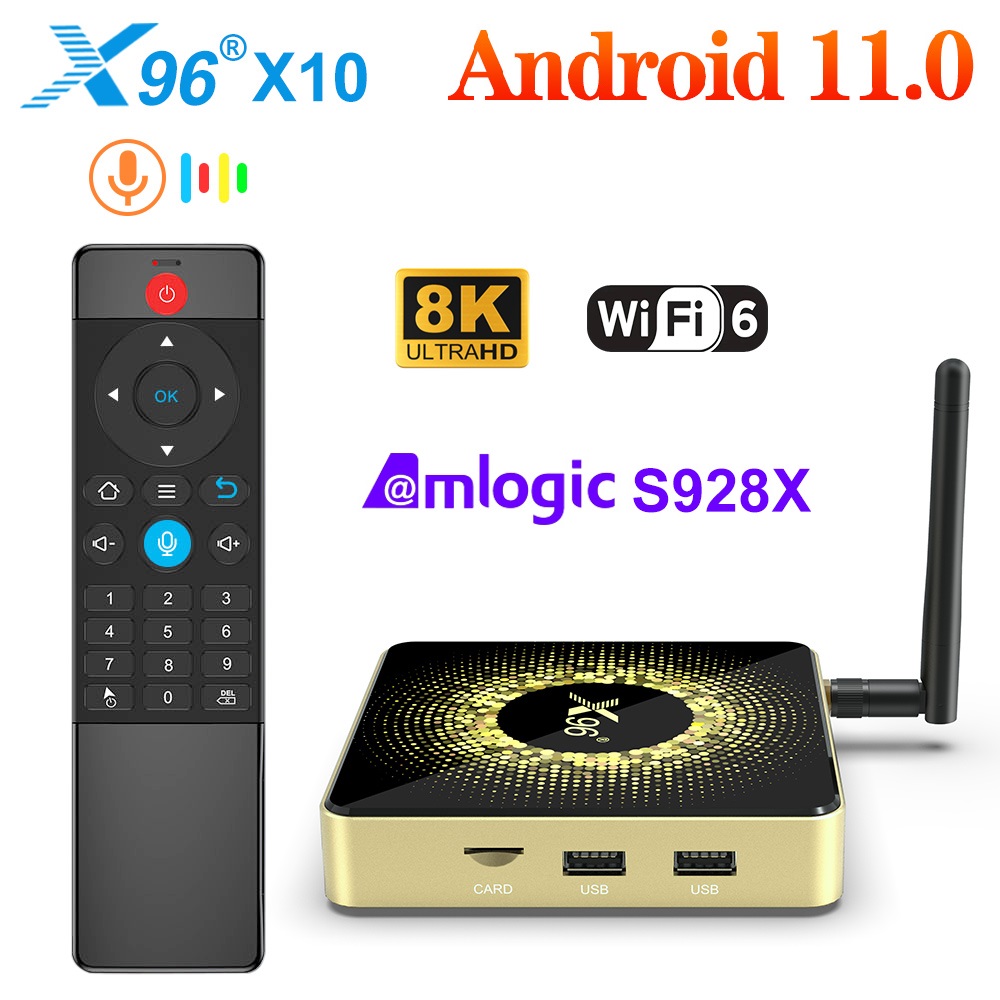 X96 X10 Amlogic S928X-J TV Box - Khadas Vim4 8Gb recensie en prijs