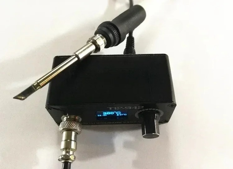 MINI T12 STC OLED Digitale Sol - Soldering Station T12 Oled recensie en prijs