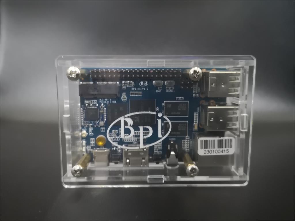 BPI M5 BPI M4 Acrylbehuizing B - Banana Pi Bpi-M5 recensie en prijs