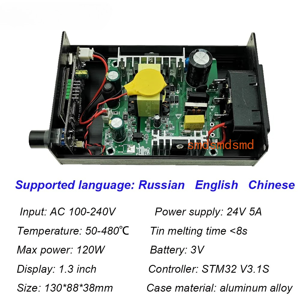 STM32 V3.1S T12 Soldeerstation - Soldering Station T12 Oled recensie en prijs